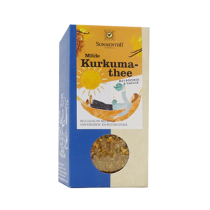 Sonnentor Milde kurkuma losse thee 120gr. -> uitverkocht zie art. 00578