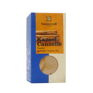 Sonnentor tijd. UITVERKOCHT! altern. art.nr. 07734 - Kaneel Ceylon Gemalen 40gr. Sonnentor tijd. UITVERKOCHT! altern. art.nr. 07734 - Kaneel Ceylon Gemalen 40gr.