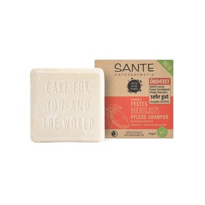 Sante Family moisturizing solid care-shampoo organic mango & aloe vera 60g