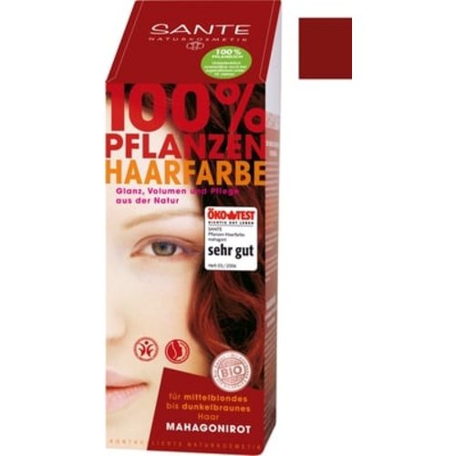 Sante Natural plant hair colour - mahagony red