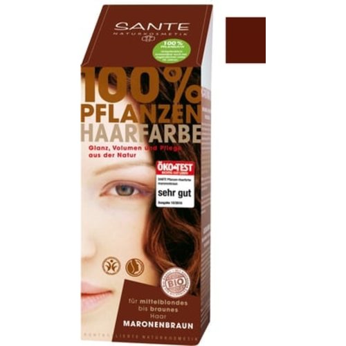 Sante Natural plant hair colour - chestnut brown Sante Natural plant hair colour - chestnut brown