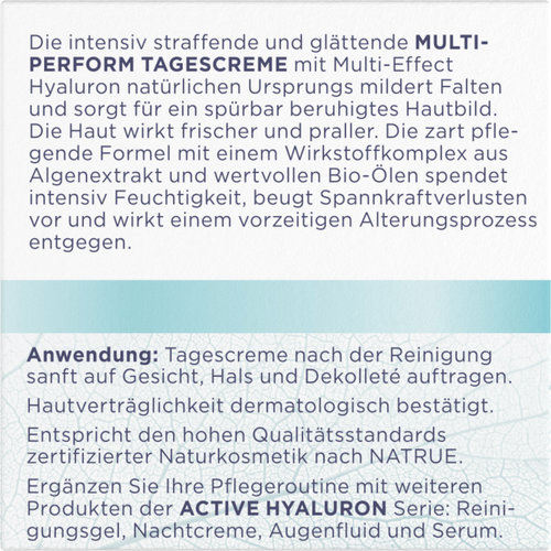 HELIOTROP Active hyaluron multi-perform dagcreme 50ml