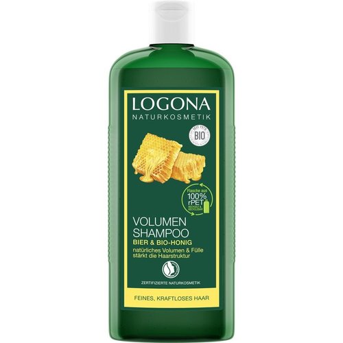 Logona Volumising shampoo beer & organic honey 500ml