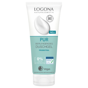 Logona Pur soothing shower gel probiotics & natural hyaluronic acid