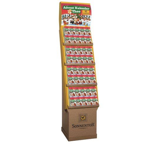 Sonnentor Display Advent Kalender Thee 80 st Sonnentor Display Advent Kalender Thee 80 st