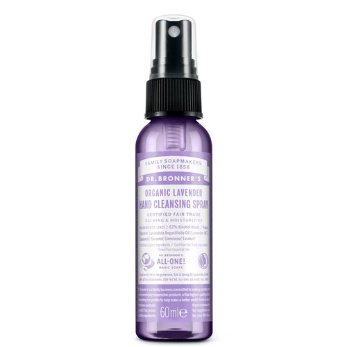 Dr. Bronner's Dr. Bronner's Hand hygiëne spray lavendel 60 ml.