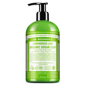 Dr. Bronner's Shikakai zeep Citrus Limoen 355 ml