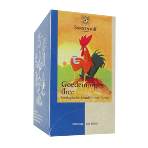 Sonnentor Goedemorgen thee zakjes 18st. Sonnentor Goedemorgen thee zakjes 18st.
