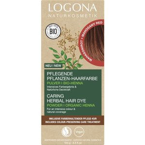 Logona Haarkleuring Mahoni Rood 100g Logona Haarkleuring Mahoni Rood 100g