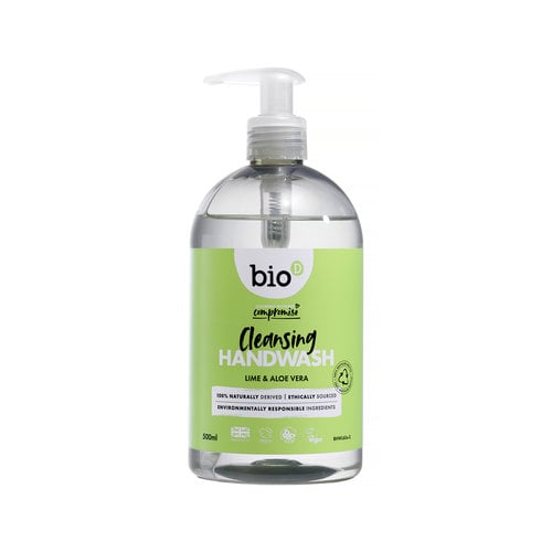 Bio D Bio D sanitising hand wash lime  & aloë vera