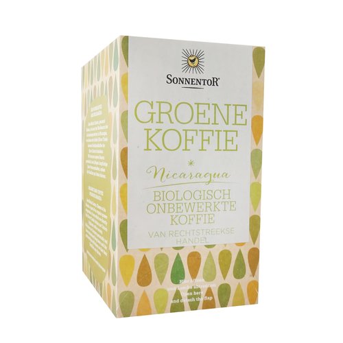 Sonnentor Groene koffie 18x3gr.