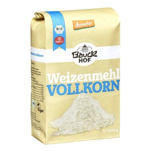 Bauckhof Tarwemeel Volkoren demeter 1 kg