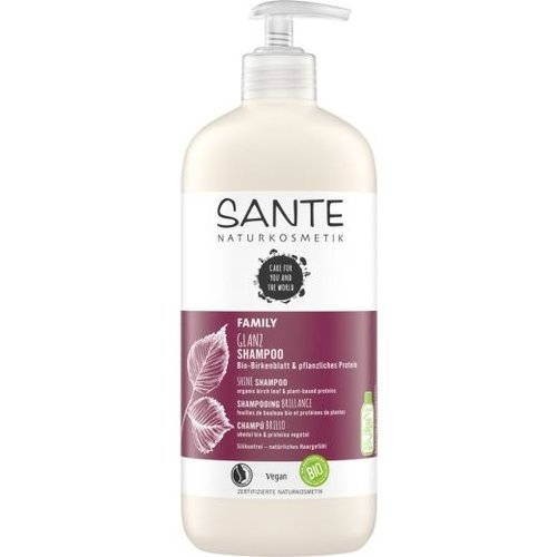 Sante Family shine shampoo organic birch leaf & plant based proteins 250ml