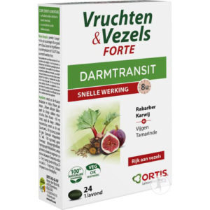 Ortis Ortis Vruchten & Vezels Forte 24 st