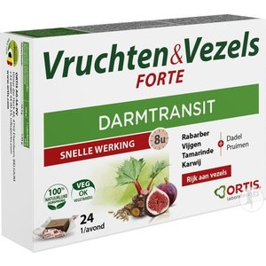 Ortis Ortis Vruchten & Vezels regular 2x12 blokjes