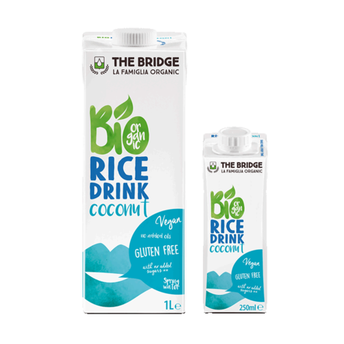 The Bridge Rijstdrink Coconut 1 liter The Bridge Rijstdrink Coconut 1 liter
