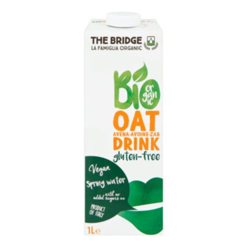 The Bridge Haverdrink Glutenvrij BIO 1 liter The Bridge Haverdrink Glutenvrij BIO 1 liter