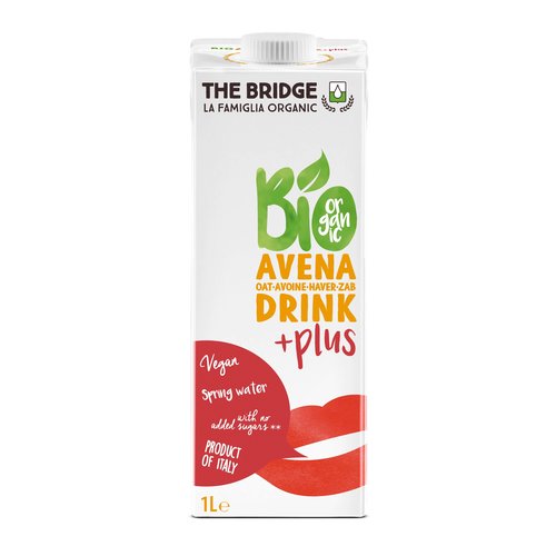 The Bridge Haverdrink Plus BIO 1 liter The Bridge Haverdrink Plus BIO 1 liter