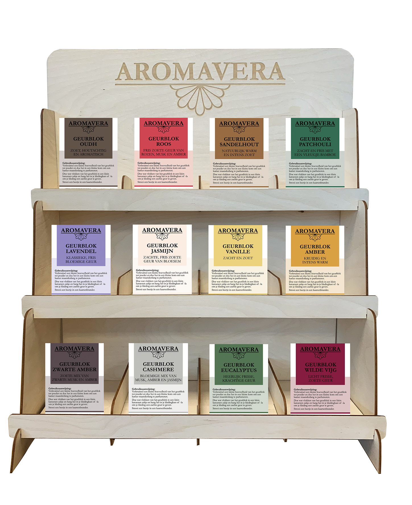 Display Aroma Vera Amberblokjes Nature's House BV