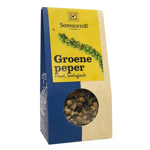 Sonnentor Actie 1+1! GRATIS Groene peper korrel 12gr Sonnentor Actie 1+1! GRATIS Groene peper korrel 12gr
