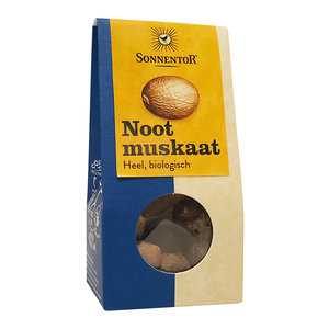 Sonnentor Nootmuskaat heel 25gr. Sonnentor Nootmuskaat heel 25gr.