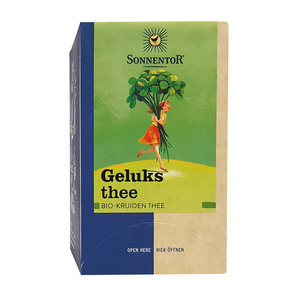 Sonnentor Geluksthee zakjes 18st. Sonnentor Geluksthee zakjes 18st.