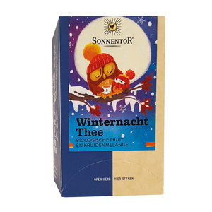 Sonnentor Winternacht thee zakjes 18st. Sonnentor Winternacht thee zakjes 18st.