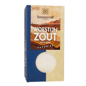 Sonnentor Actie 1+1! Woestijnzout fijn 150gr