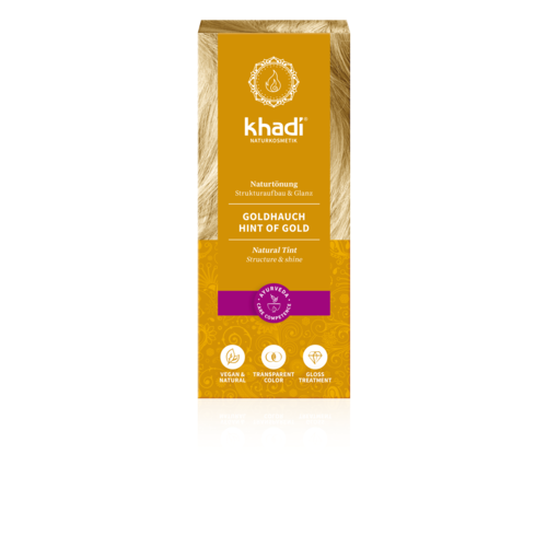 Khadi Haarverf goudblond 100 gr.