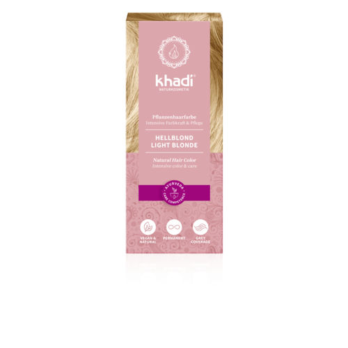 Khadi Haarverf lichtblond 100gr.