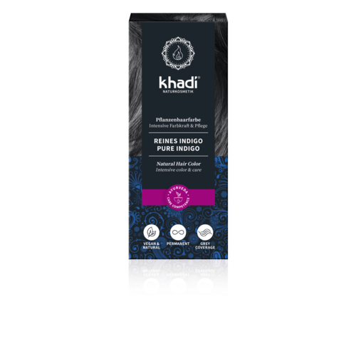 Khadi Haarverf pure indigo 100gr.