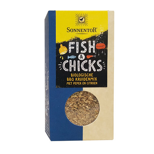 Sonnentor Fish & Chicks BBQ Kruiden 55gr.