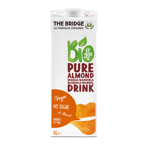 The Bridge Amandel drink 6% amandel 1 liter The Bridge Amandel drink 6% amandel 1 liter