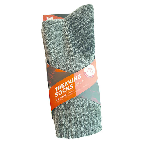 Xtreme Sockswear Sokken Merinowol grijs