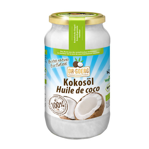 Dr. Goerg Premium Bio Kokosolie ontgeurd 1000 ml