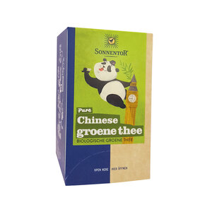 Sonnentor Pure Chinese groene thee builtjes 18st.