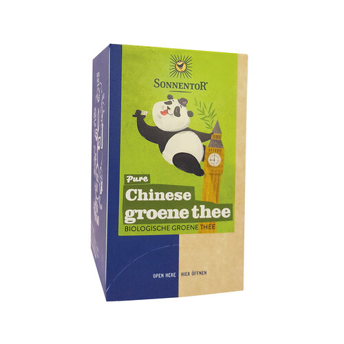 Sonnentor Sonnentor Pure Chinese groene thee builtjes 18st.