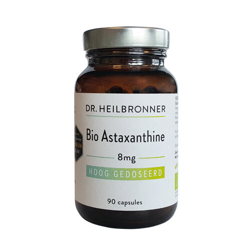 Dr. Heilbronner Astaxanthine hoog gedoseerd 8mg 90 caps. BIO