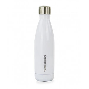 Yoko Waterfles isothermisch White 500 ml