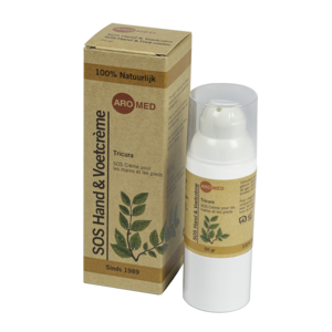 Aromed Aromed  SOS Hand & Voetcrème Tricura  BIO 50gr