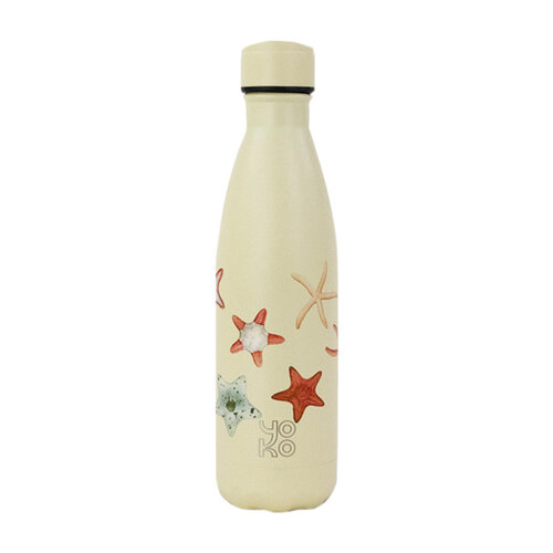 Yoko Waterfles isothermisch Starfish 500 ml