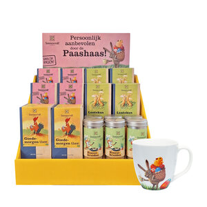 Sonnentor Paas thee counterdisplay, 42 verp.
