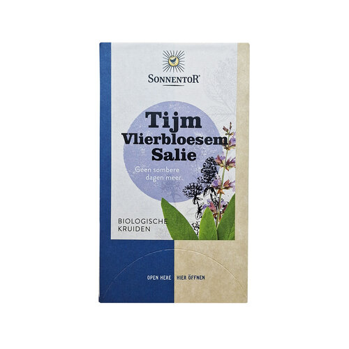 Sonnentor Tijm-Vlierbloesem-Salie theezakjes Sonnentor Tijm-Vlierbloesem-Salie theezakjes