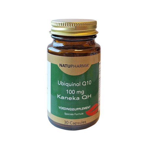 Natupharma Ubiquinol Q10 Kaneka QH 100 mg  30 caps.