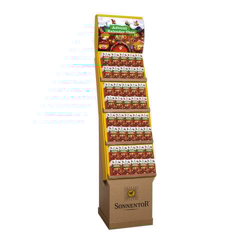 Sonnentor Display Advent Kalender Thee 80 st Sonnentor Display Advent Kalender Thee 80 st