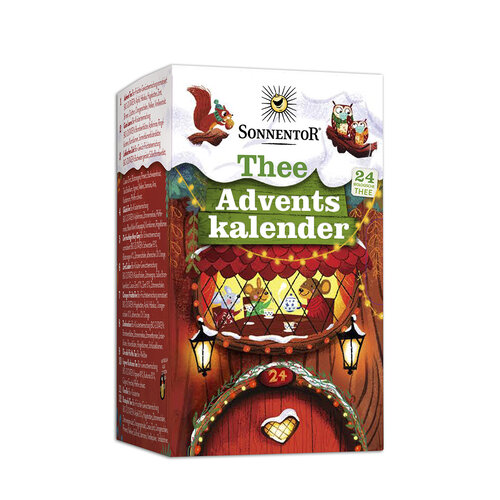 Sonnentor Advent Kalender thee, 24 zakjes Sonnentor Advent Kalender thee, 24 zakjes