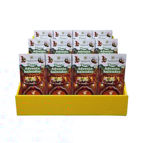 Sonnentor Sonnentor Counter display Advent Kalender Thee 40 st