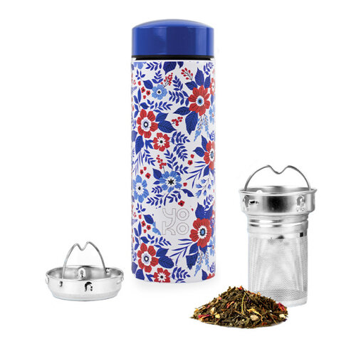 Yoko Waterfles isothermisch Jardin des Tuileries met theefilter 350 ml