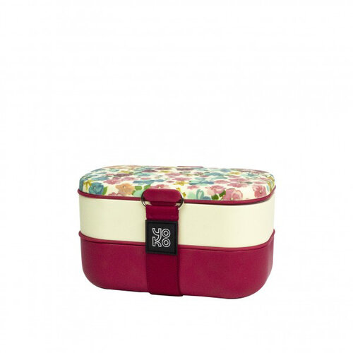 Yoko Lunch box met bakje Giverny 1200 ml