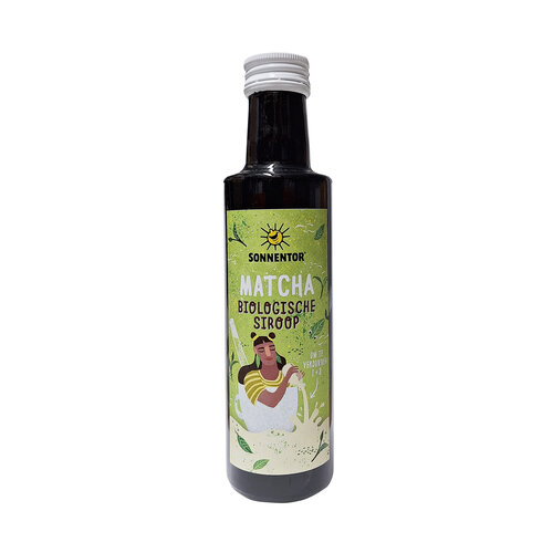 Sonnentor Matcha Siroop BIO 250 ml Sonnentor Matcha Siroop BIO 250 ml
